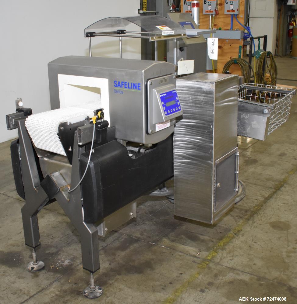 Safeline Combination Metal Detector Checkweigher